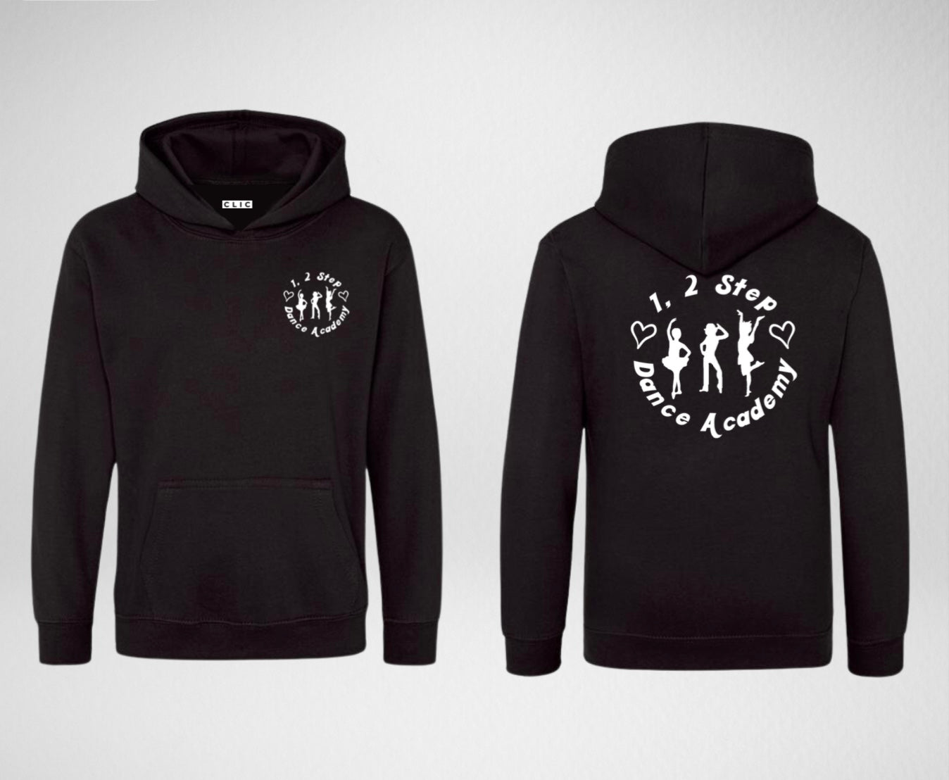 1, 2 Step Dance Academy Pullover Hoodie