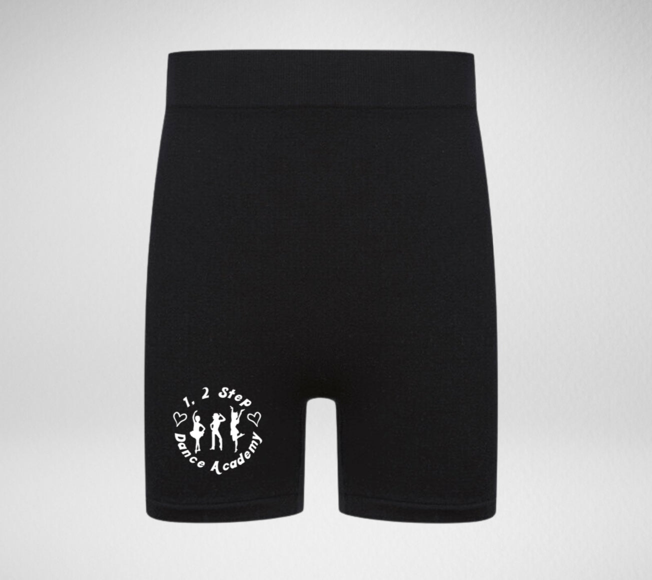 1, 2 Step Dance Academy Seamless Dance Shorts