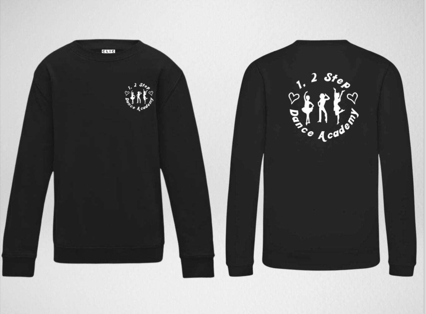 1, 2 Step Dance Academy Sweatshirt